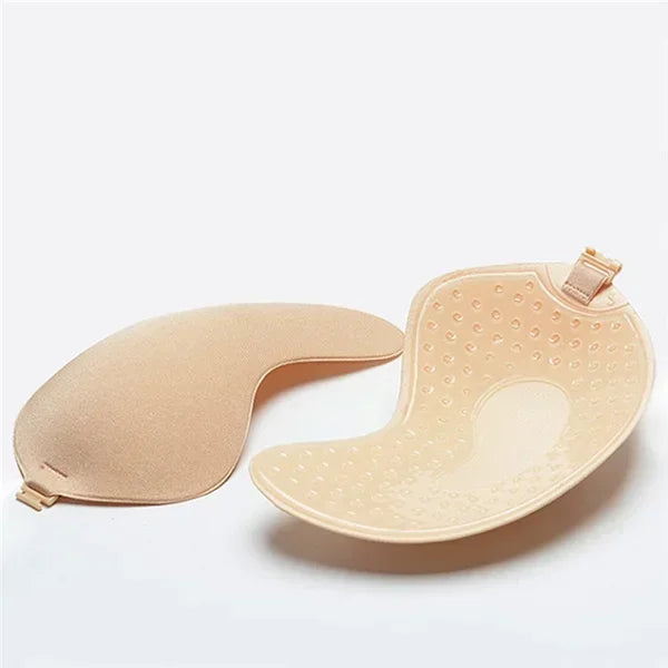 Sujetador adhesivo Invisible sin tirantes para mujer, sin tirantes Sujetador Push Up, lencería de silicona sin costuras, cubiertas para pezones, Bralette, ropa interior