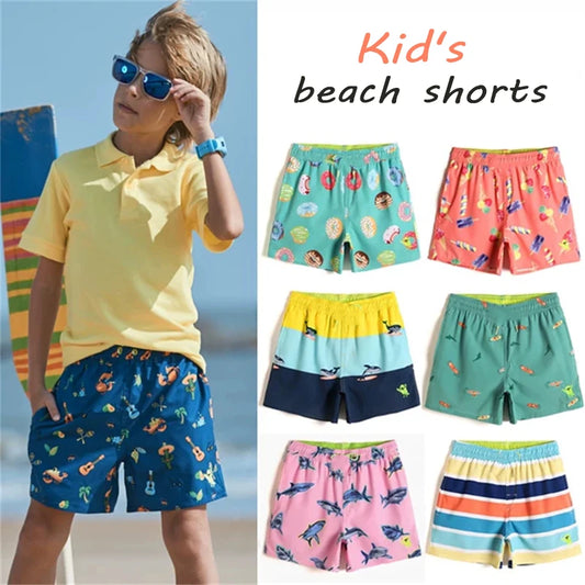 2025 pantalones cortos de baÃƒÂ±o de verano para niÃƒÂ±os y niÃƒÂ±as, pantalones cortos de playa al aire libre, baÃƒÂ±adores casuales cÃƒÂ³modos, ropa para la familia