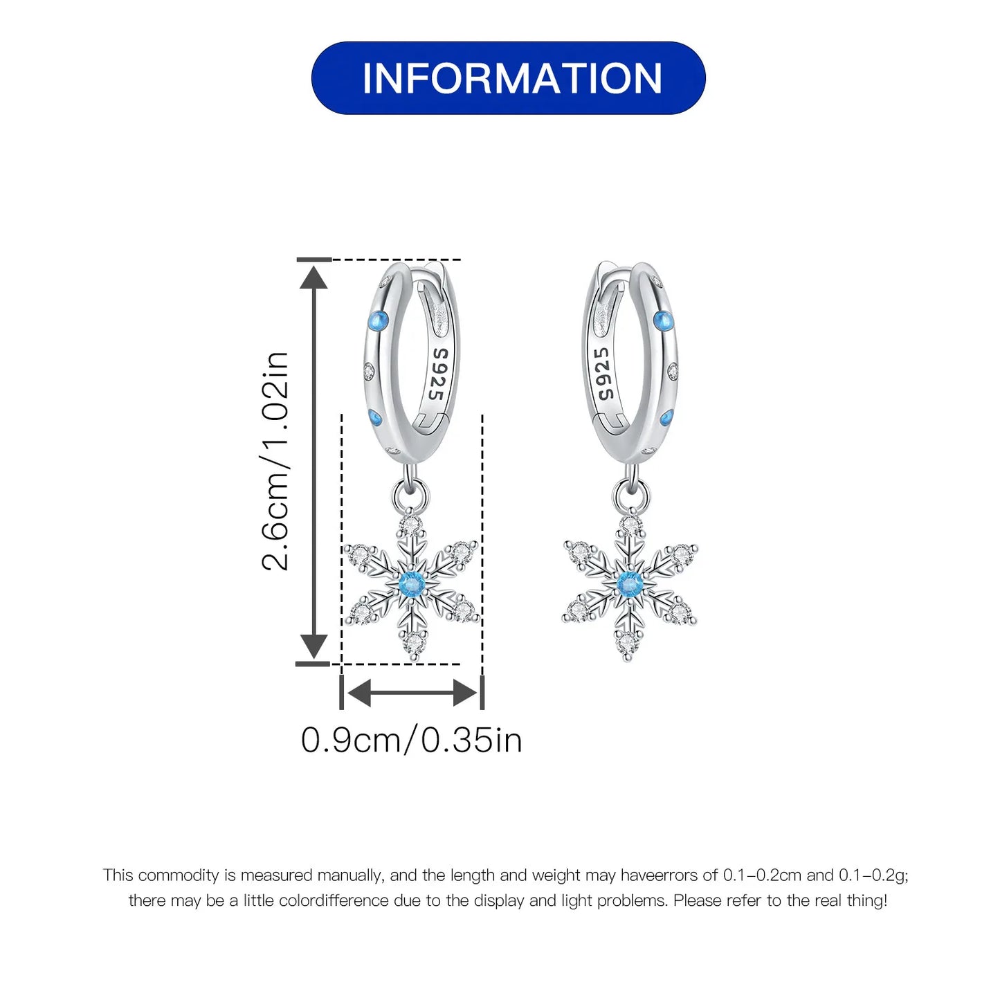 Orstarry-pendientes circulares de Plata de Ley 925 con forma de gota para mujer, aretes colgantes, joyería versátil para fiesta, regalos