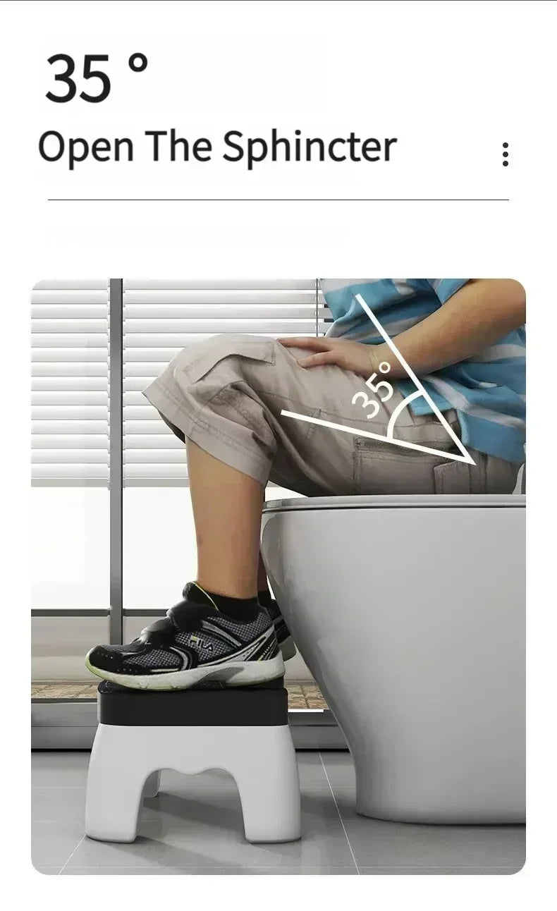 1 orinal en cuclillas impermeable, taburete para inodoro, taburete para pies, taburete para sentadillas para mujeres embarazadas, niÃ±os, adultos y personas mayores