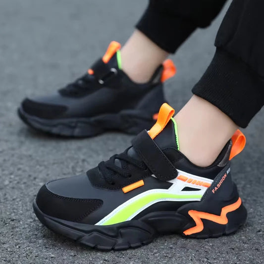 Zapatos informales para niños, zapatos de suela blanda para niños, zapatillas antideslizantes, zapatos para estudiantes al aire libre, calzado deportivo rosa para caminar para niñas
