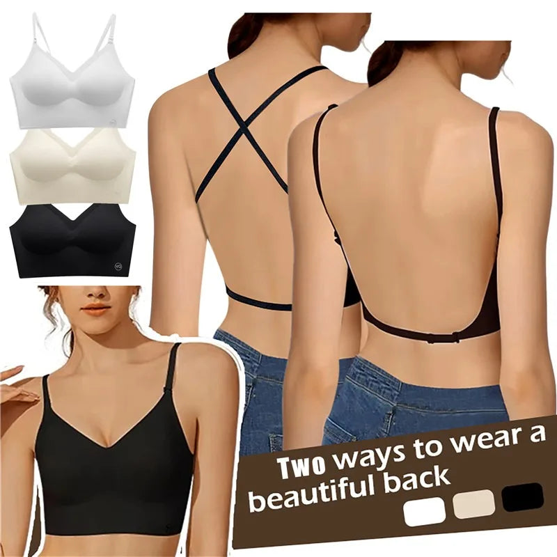 Sujetadores acolchados sin costuras ultrafinos para mujer, ropa interior de seda de hielo, lencería Sexy de pecho pequeño, Push Up, Tops de tubo Sexy, sujetador íntimo