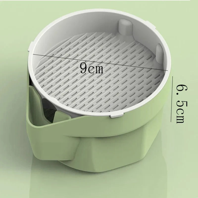 Nuevo 1 Uds. Plato de brotes para Gato, maceta para cultivo, planta hidropónica, hierba para gatos, germinación, digestión, plato de inicio, caja de cultivo para invernadero