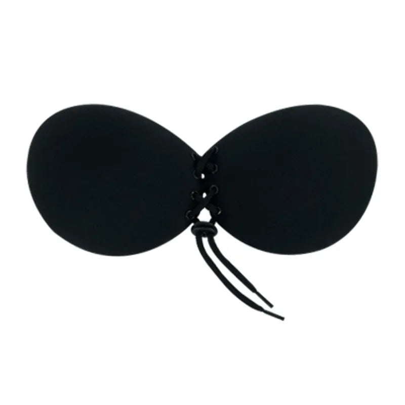 Sujetador Sexy para mujer, Sujetador Invisible de realce, autoadhesivo de silicona, cierre frontal sin costuras, adhesivo, sin espalda, sin tirantes