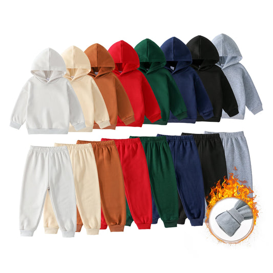 Moda para niÃƒÂ±os, 2 uds., Jersey con capucha y pantalones, trajes de 1 a 8 aÃƒÂ±os, ropa deportiva informal de manga larga para niÃƒÂ±os y niÃƒÂ±as, chÃƒÂ¡ndales, ropa para niÃƒÂ±os
