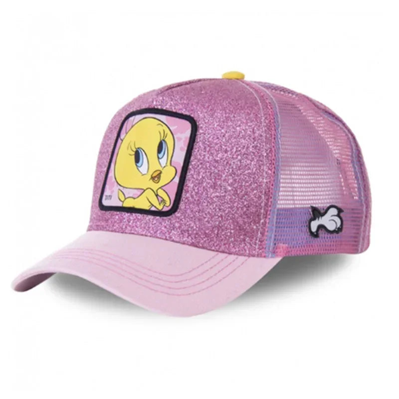 Gorra de bÃ©isbol de algodÃ³n con Cierre trasero de dibujos animados de Anime de marca de alta calidad para hombres y mujeres, gorro de malla de Hip Hop para papÃ¡, gorra de camionero, triangulaciÃ³n de envÃ­os
