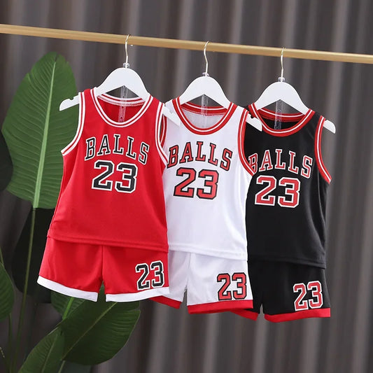 2025 Verano bebÃƒÂ© niÃƒÂ±o niÃƒÂ±a baloncesto guarderÃƒÂ­a ropa camiseta camisola + Pantalones cortos niÃƒÂ±os chÃƒÂ¡ndales 1 2 3 4 5 6 aÃƒÂ±os
