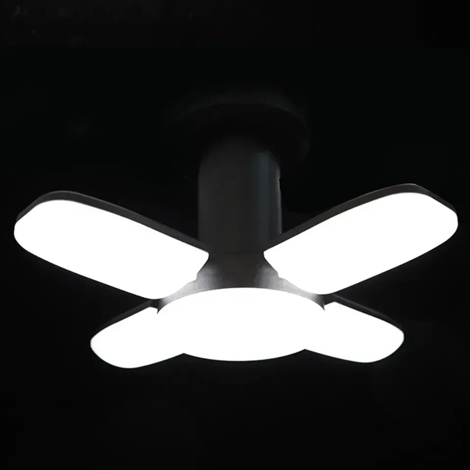 Linterna LED recargable ultrabrillante para acampar, reflector plegable, 3 modos de luz y linterna manos libres para acampar/senderismo/pesca