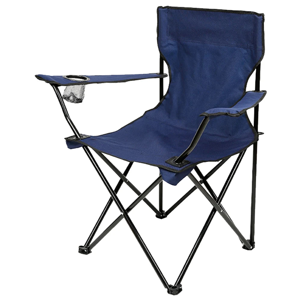 Silla plegable para exteriores, silla de Camping con portabotellas, sillas de tela Oxford para Picnic, sillas portÃ¡tiles para pesca en la playa, silla para exteriores
