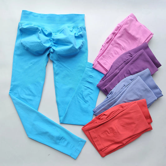 Leggings ARFTE, pantalones de verano para mujer, mallas acampanadas sin costuras, pantalones de Yoga, mallas deportivas de realce con banda baja acanalada para Fitness