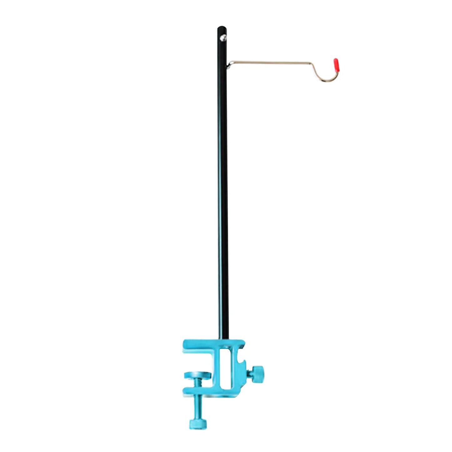 Poste de Luz Portátil para acampar y Clip de escritorio, soporte de aleación de aluminio para exteriores, soporte de luz de campamento de altura ajustable para acampar al aire libre
