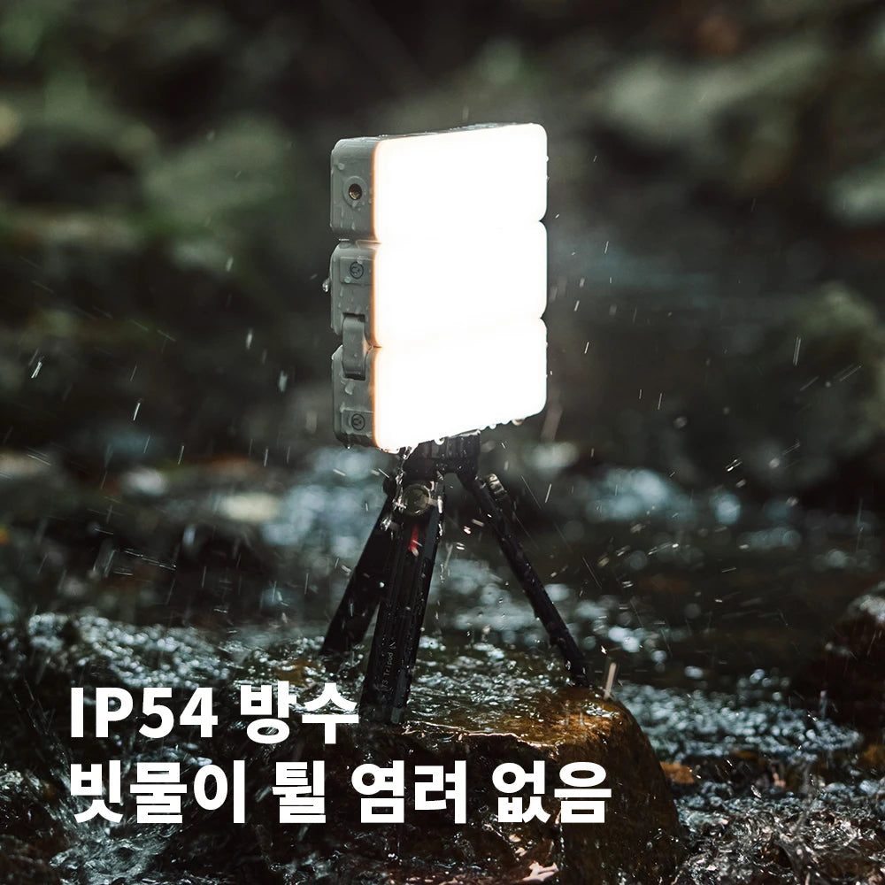 Naturehike-luz LED para tienda de campaña, linterna portátil recargable, lámpara de trabajo, iluminación de mantenimiento al aire libre, luz plegable tipo C
