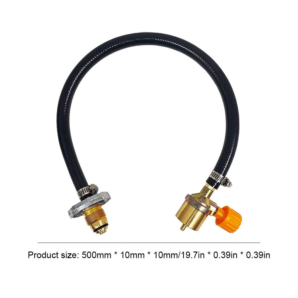 Adaptador de recarga de propano para estufa de Gas, acoplador de tanque de llenado, convertidor de cilindro, accesorios de carga de Gas para acampar al aire libre