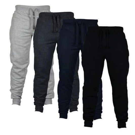 2023 para hombre Joggers pantalones casuales Fitness hombres ropa deportiva pantalones de chándal pantalones de chándal ajustados pantalones negros gimnasios Jogger pantalones de pista