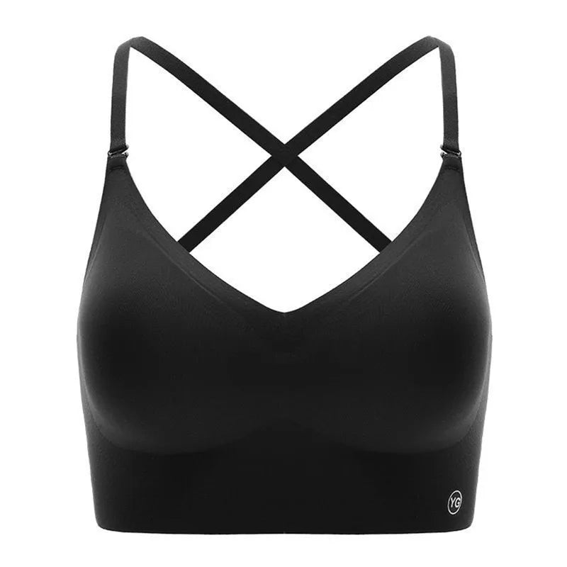Sujetadores acolchados sin costuras ultrafinos para mujer, ropa interior de seda de hielo, lencería Sexy de pecho pequeño, Push Up, Tops de tubo Sexy, sujetador íntimo
