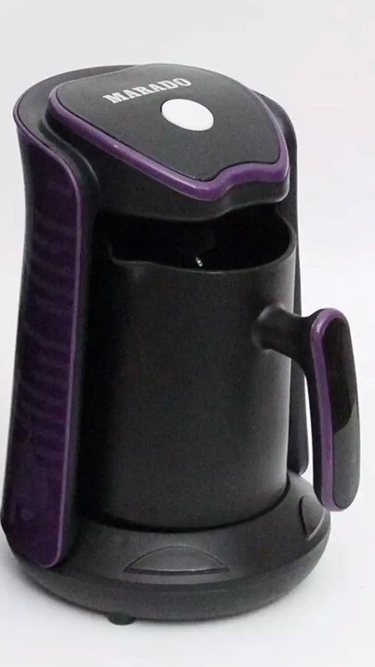Cafetera turca árabe griega, máquina eléctrica de 110v, enchufe estadounidense, 100% sin BPA, capacidad de elaboración de 1-4 tazas con Cook Sense Tec