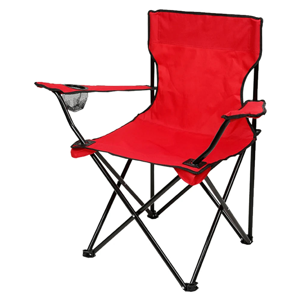 Silla plegable para exteriores, silla de Camping con portabotellas, sillas de tela Oxford para Picnic, sillas portÃ¡tiles para pesca en la playa, silla para exteriores