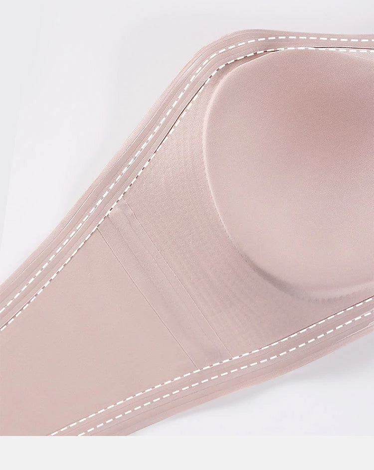 Sujetador adhesivo blanco sin tirantes, Push-Up, antideslizante, pecho pequeño, ligero, lencería Invisible Sexy para mujer, fiesta diaria, boda
