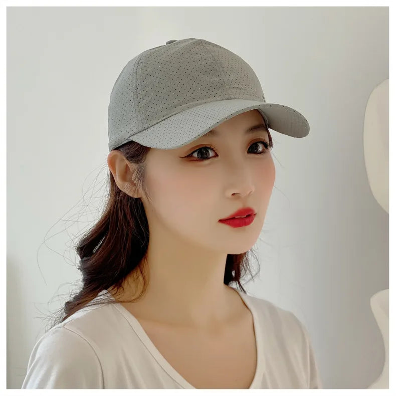 Gorra para correr de diseÃ±o Original, fina, de secado rÃ¡pido, transpirable, lengua de pato, para exteriores, sol, verano, pesca, gorra de bÃ©isbol Avisor