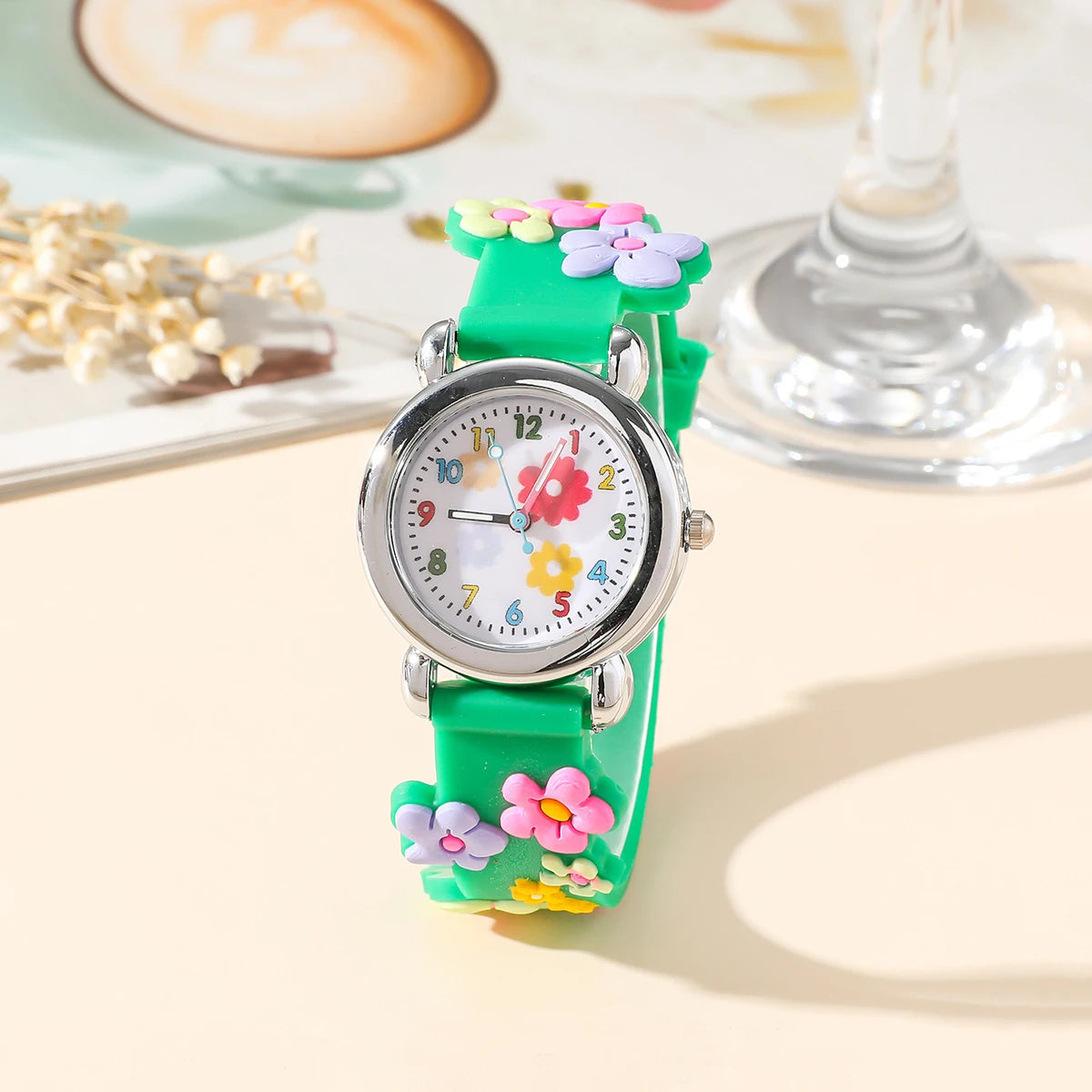 Adorable conjunto de relojes de dibujos animados para niños: relojes de pulsera con diseños coloridos y cara fácil de leer: regalo perfecto para niños