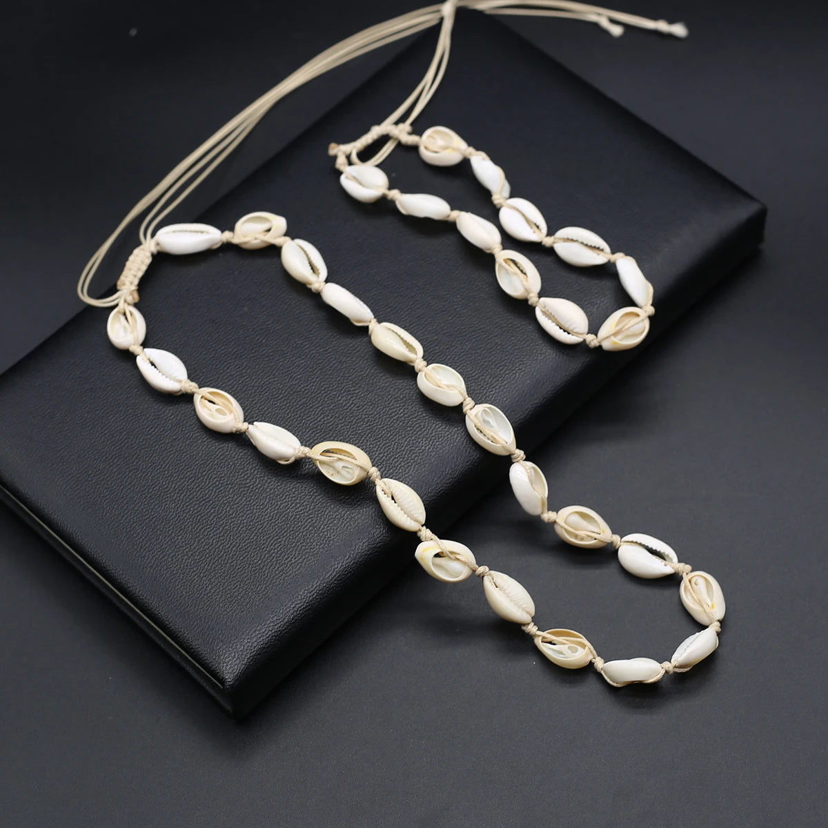 1 Juego de collares y pulseras de cuentas naturales de agua dulce, accesorios de joyería encantadores, decoración navideña de verano, regalos diarios