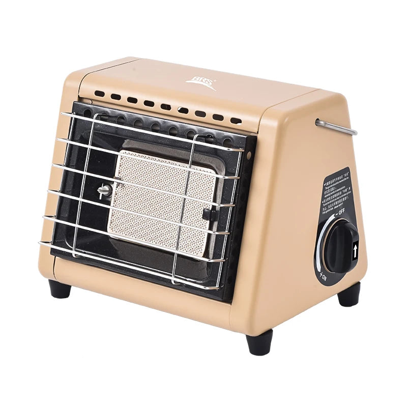 Calentador de tienda portátil BRS-H23, calentador de butano para espacio exterior de 1500W con válvula de Control, calentador de Patio de rayos infrarrojos para acampar en invierno