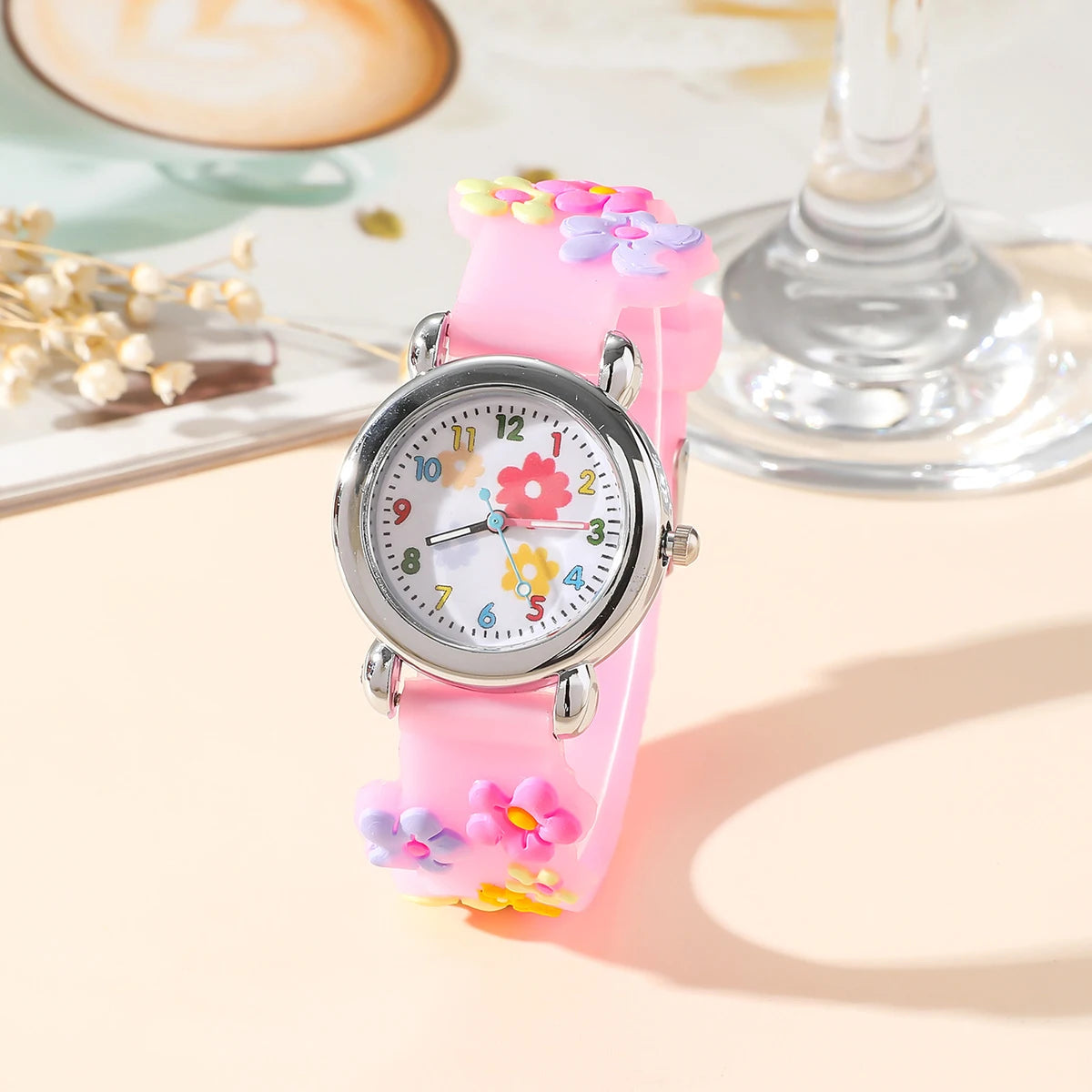 Adorable conjunto de relojes de dibujos animados para niños: relojes de pulsera con diseños coloridos y cara fácil de leer: regalo perfecto para niños