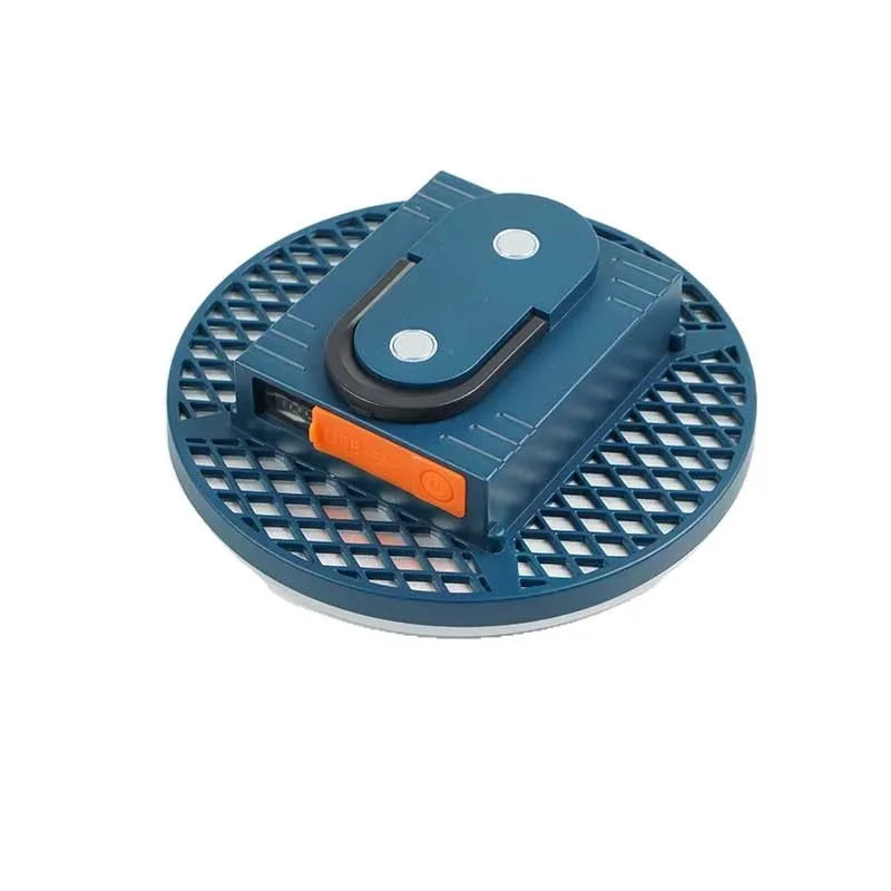 Luz LED recargable para acampar con absorción magnética, Banco de energía de doble uso, lámpara colgante, iluminación de emergencia