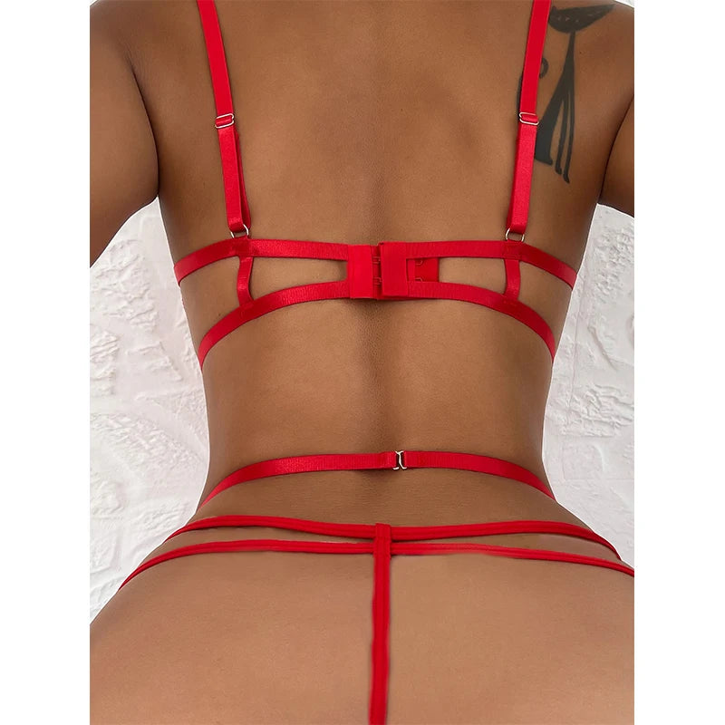 Body Sexy sin entrepierna para mujer, lencerÃ­a, picardÃ­as, vestido porno, juego de rol, ropa interior corporal transparente, disfraces erÃ³ticos, conjunto de sexo exÃ³tico