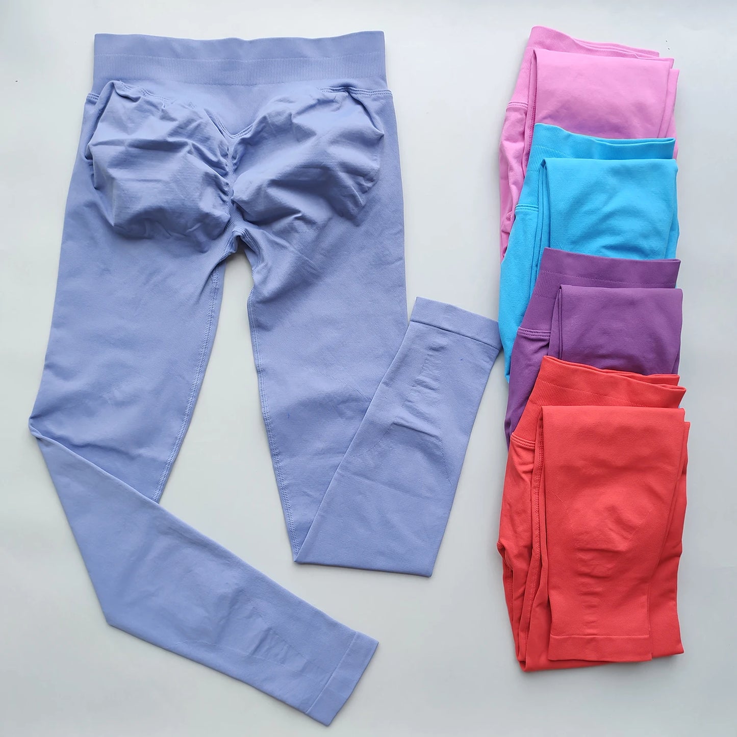 Leggings ARFTE, pantalones de verano para mujer, mallas acampanadas sin costuras, pantalones de Yoga, mallas deportivas de realce con banda baja acanalada para Fitness