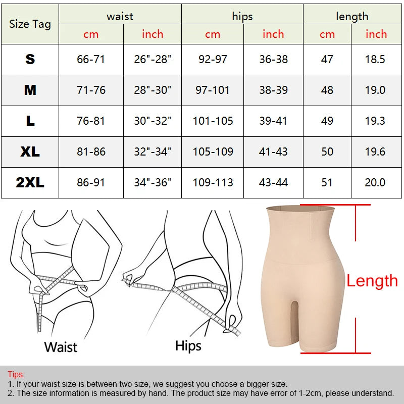 Pantalones cortos moldeadores de cintura alta para mujer, ropa moldeadora para Control de barriga, muslo, entrenador de cintura adelgazante, levantador de glúteos, bragas moldeadoras