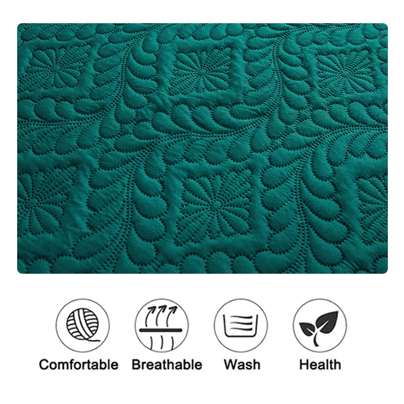 Protector de colchón acolchado impermeable, Funda de colchón transpirable, Sábana ajustable antiácaros y antibacteriana, sin funda de almohada