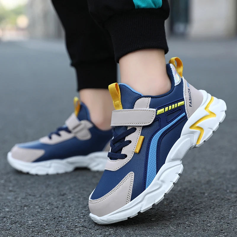 Zapatos informales para niños, zapatos de suela blanda para niños, zapatillas antideslizantes, zapatos para estudiantes al aire libre, calzado deportivo rosa para caminar para niñas