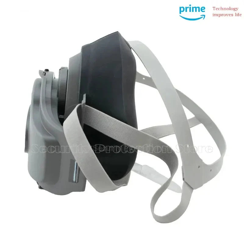 Mascarilla antipolvo de media cara 21 en 1, respirador a prueba de polvo, mÃƒÂ¡scara de goma de seguridad para el trabajo, filtro de algodÃƒÂ³n para casa DIY, constructor de carpintero limpio Pol