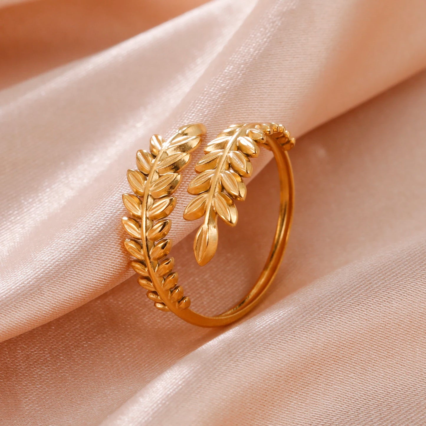 Skyrim-anillos de acero inoxidable para mujer, corazÃ³n geomÃ©trico, estÃ©tico, ajustable, abierto, joyerÃ­a de fiesta, regalos al por mayor