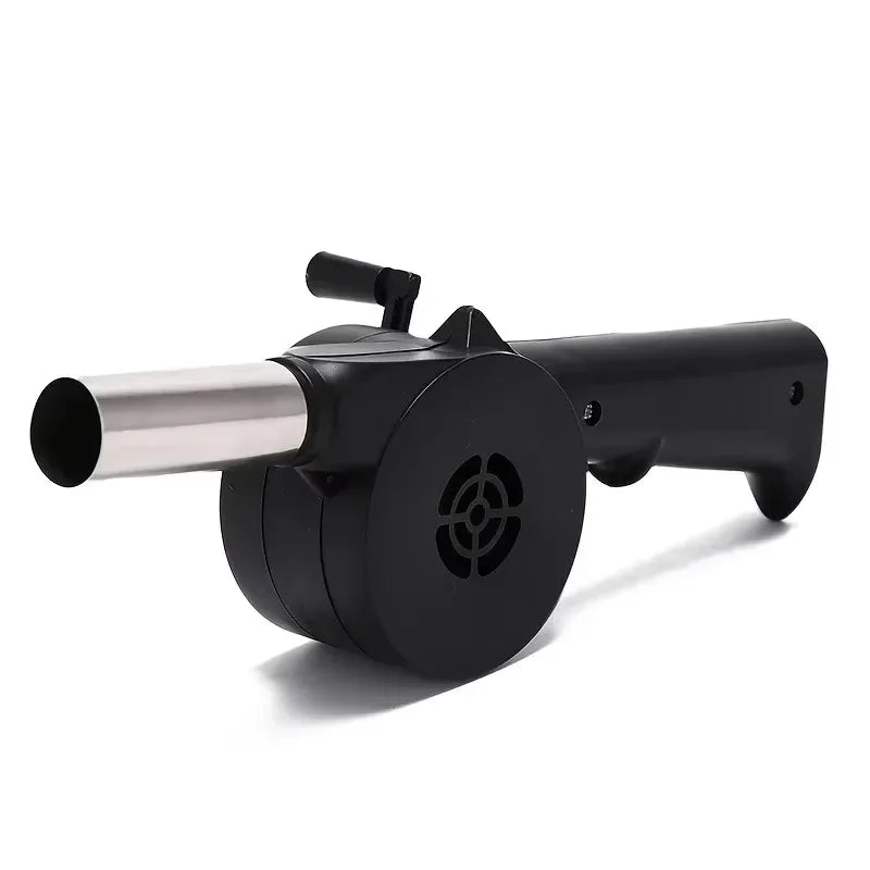Soplador de mano portátil para exteriores, soplador de combustión de carbón para barbacoa doméstica, herramientas para barbacoa, accesorios para barbacoa y acampada