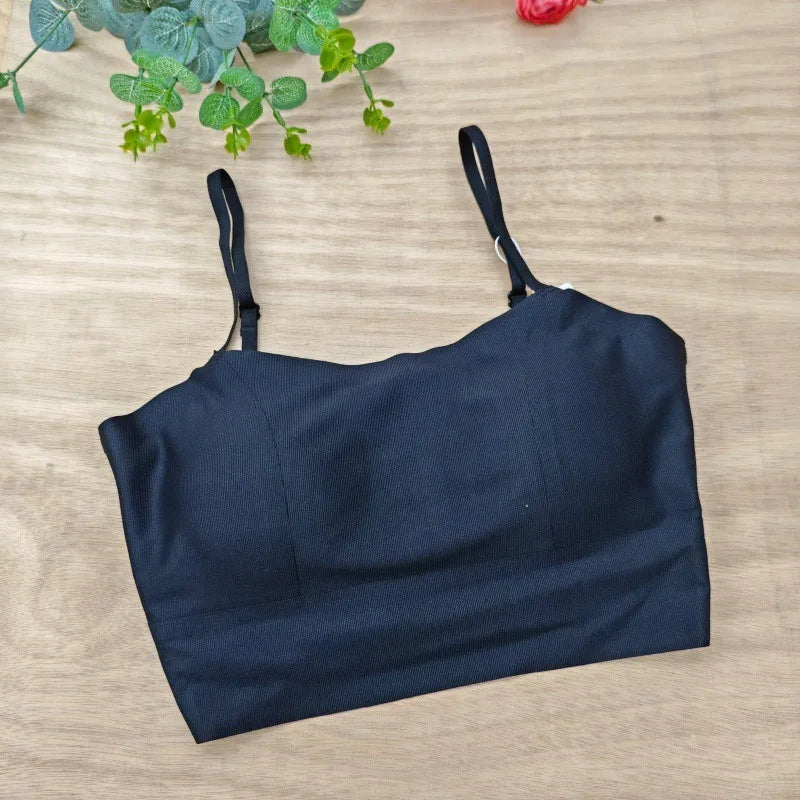 Sujetador Invisible de realce con espalda descubierta para mujer, sujetadores sexys de corte bajo, ropa interior de boda con espalda abierta, lencería sin costuras 2024