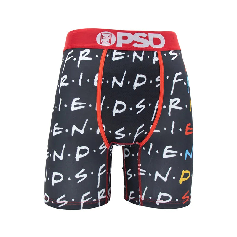 1 Uds. Ropa interior sexi para hombre, Boxershorts, calzoncillos estampados a la moda para hombre, bragas transpirables, ropa interior para hombre, Cuecas, Boxer para hombre, ropa interior