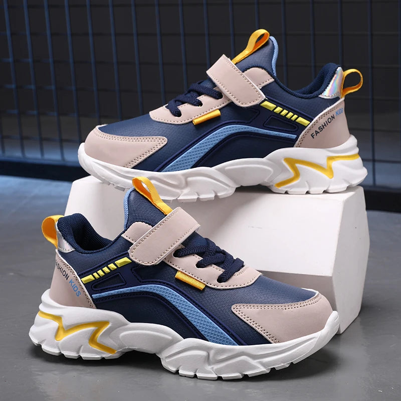 Zapatos informales para niños, zapatos de suela blanda para niños, zapatillas antideslizantes, zapatos para estudiantes al aire libre, calzado deportivo rosa para caminar para niñas