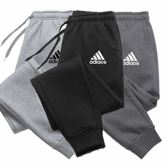 Pantalones deportivos informales para hombre, pantalón con estampado a la moda, para correr, Fitness, S-3XL, primavera y otoño, 2024