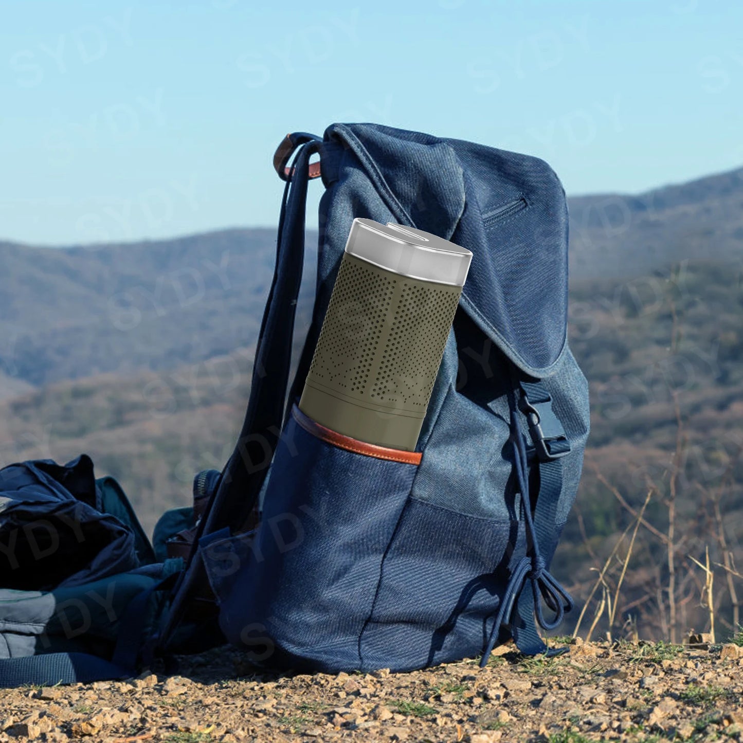 Linterna de Camping de 14000mAh, iluminación telescópica recargable, soporte magnético con altavoz, linterna LED portátil impermeable para exteriores