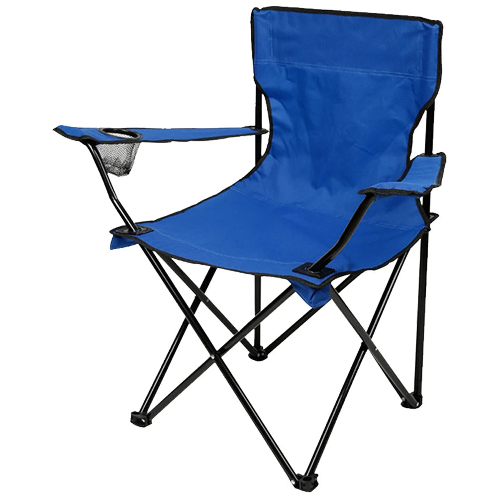Silla plegable para exteriores, silla de Camping con portabotellas, sillas de tela Oxford para Picnic, sillas portÃ¡tiles para pesca en la playa, silla para exteriores