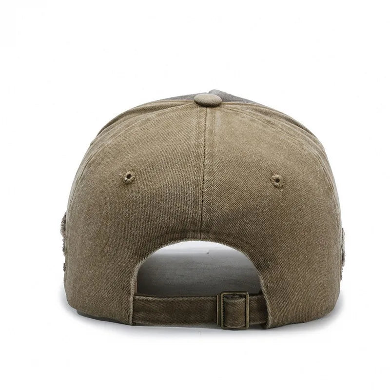 Nueva gorra de bÃ©isbol de algodÃ³n lavada a la moda para hombre, gorra deportiva Retro para hombre para las cuatro estaciones, gorra deportiva para exteriores, accesorio para hombre
