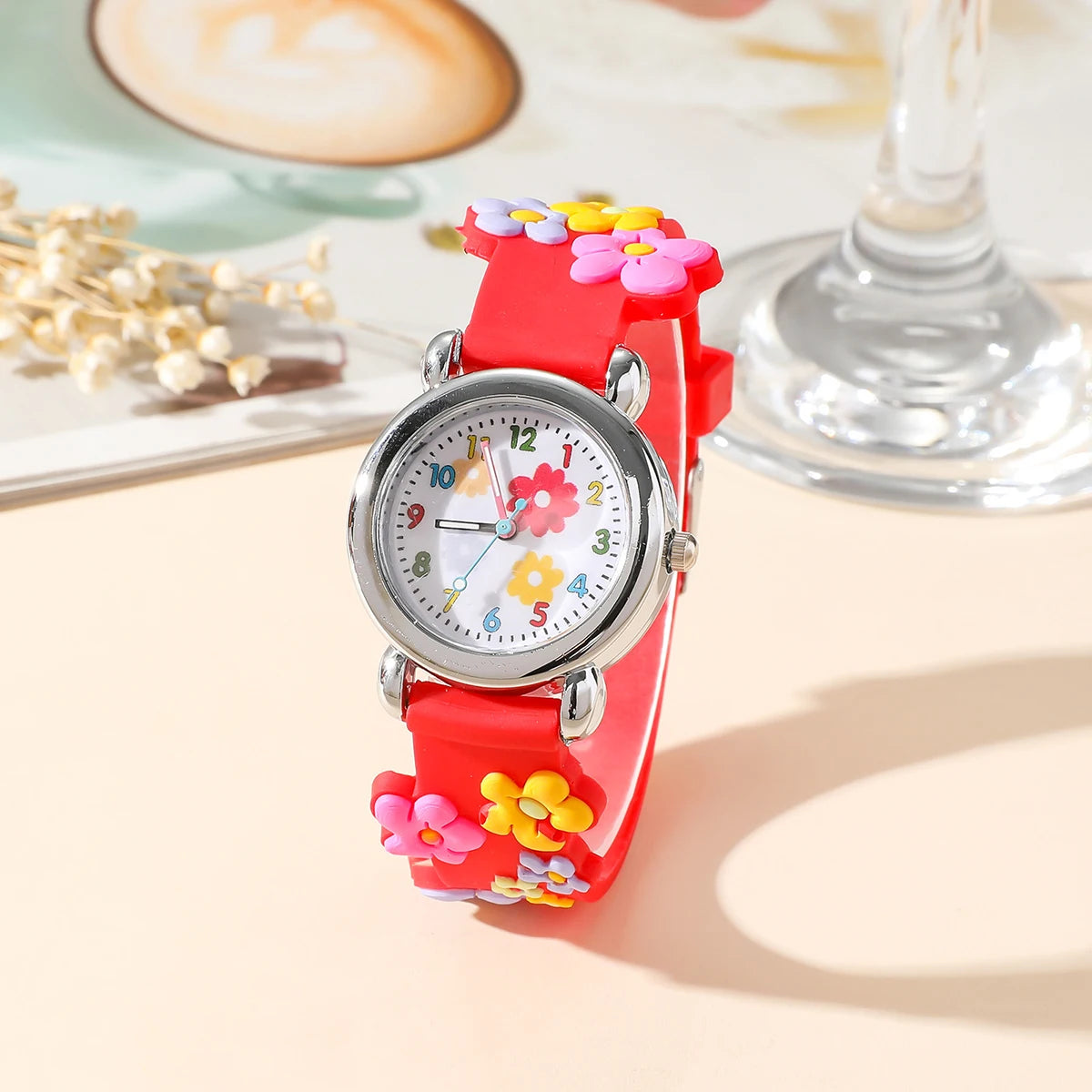 Adorable conjunto de relojes de dibujos animados para niños: relojes de pulsera con diseños coloridos y cara fácil de leer: regalo perfecto para niños