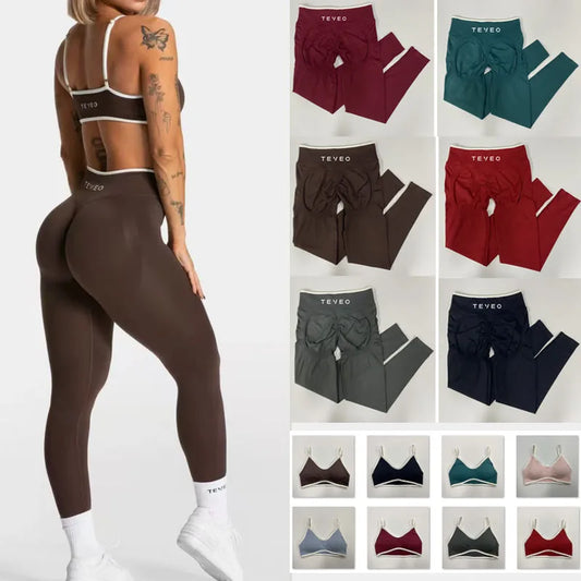 Ignite Sculpt ScrunchSeamless Scrunch Leggings para mujeres pantalones de Yoga levantamiento de cadera ejercicio para correr gimnasio Ignite Sculpt Series