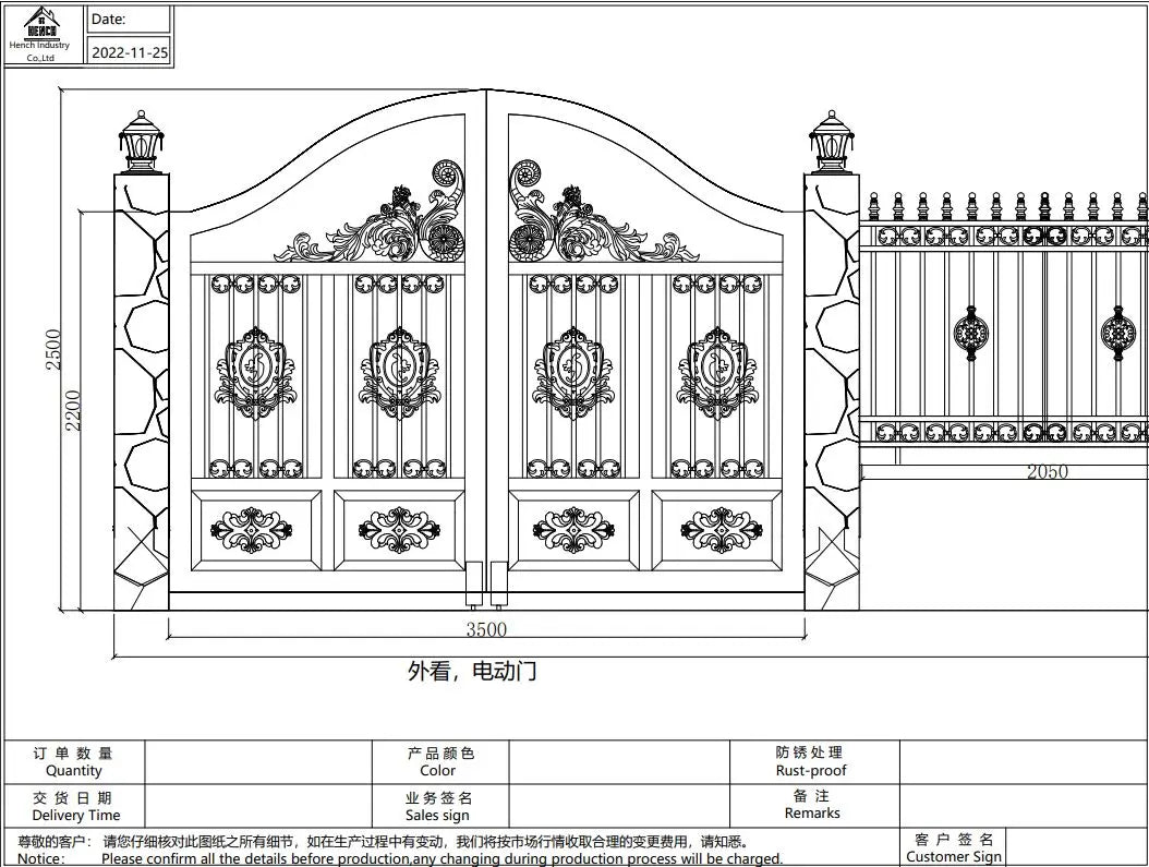 Venta al por mayor de paneles de valla de aluminio, puertas de entrada, paneles de valla de aluminio recubiertos en polvo de alta calidad para jardín