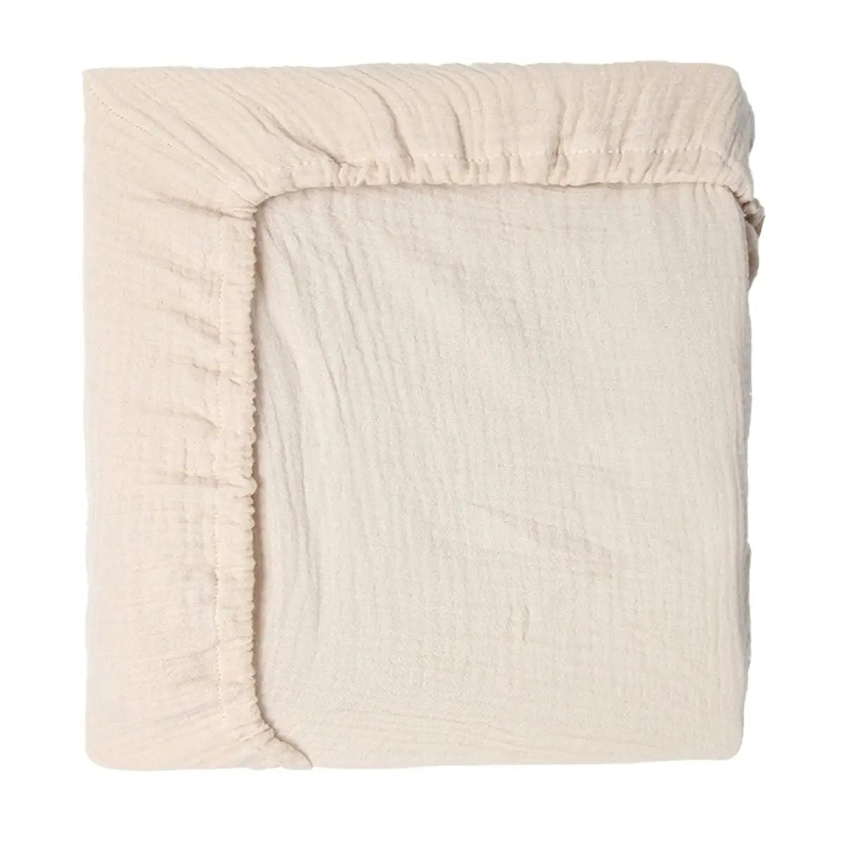 Funda para cambiador de muselina para niñas y niños, Sábana de algodón puro ultrasuave, Sábana para cambiar pañales para recién nacidos, Juego de 2