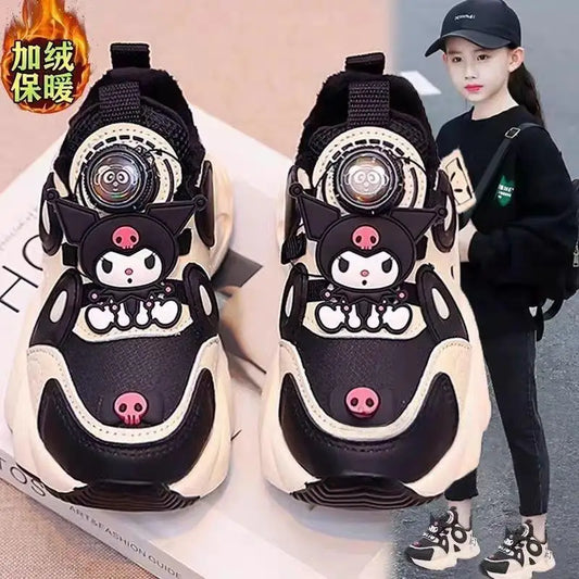 Zapatos informales, zapatillas Sanrio, zapatos para niÃƒÂ±os pequeÃƒÂ±os Kuromi Hello Kitty, zapatillas deportivas para correr, estudiantes para niÃƒÂ±os y niÃƒÂ±as, zapatillas de tenis Ã¯Â»Â¿ regalo