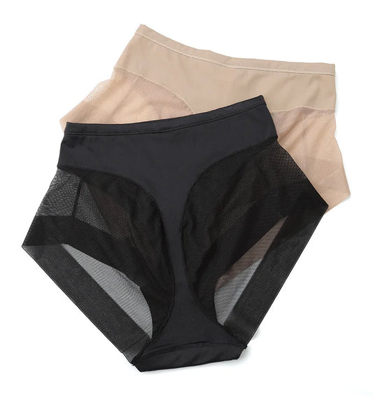 Bragas adelgazantes de cintura alta para mujer, ropa interior moldeadora de glÃºteos, S-XL