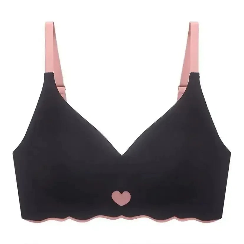 Sujetador Invisible de realce con espalda descubierta para mujer, sujetadores sexys de corte bajo, ropa interior de boda con espalda abierta, lencería sin costuras 2024